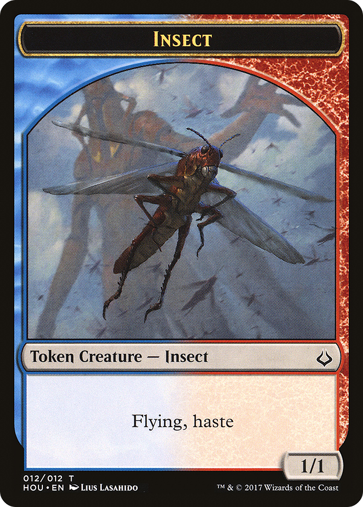 Insect Token (HOU-012) - Hour of Devastation Tokens