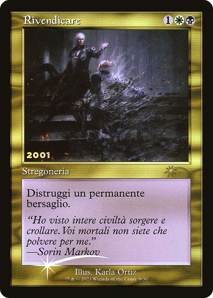 Vindicate (IT Exclusive) (30A-P-009) - 30th Anniversary Play Promos Foil