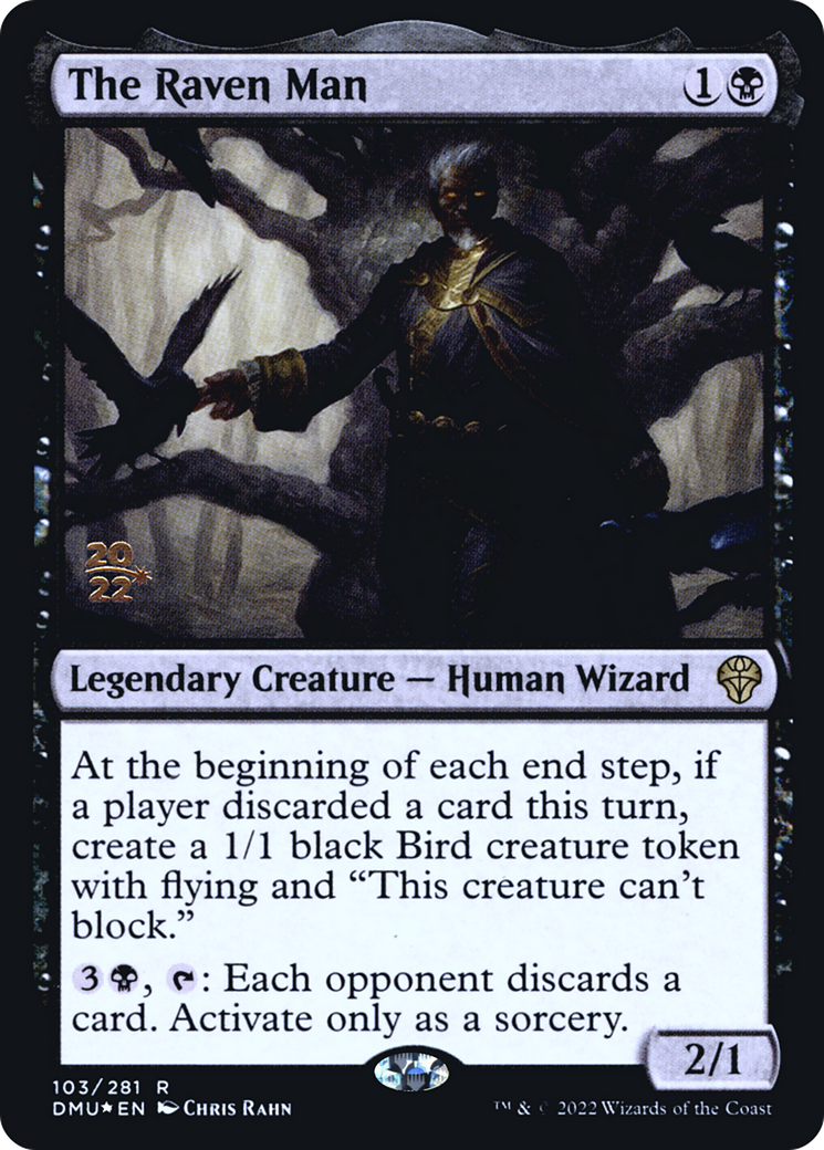 The Raven Man (PRE-103) - Dominaria United Promos Foil