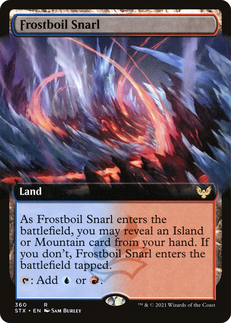 Frostboil Snarl (Extended Art) (STX-360) - Strixhaven: School of Mages: (Extended Art)