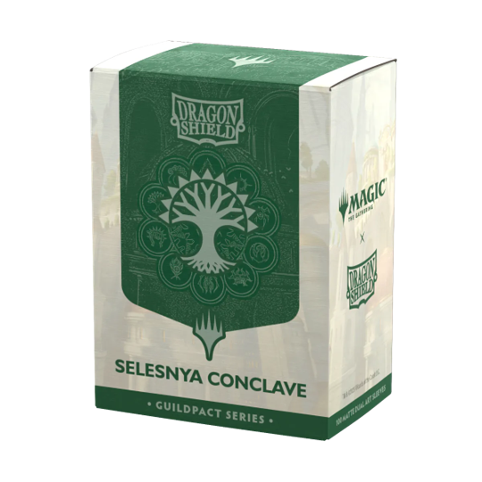 Dragon Shield Dual Matte Art Sleeves 100CT: Selesnya Conclave