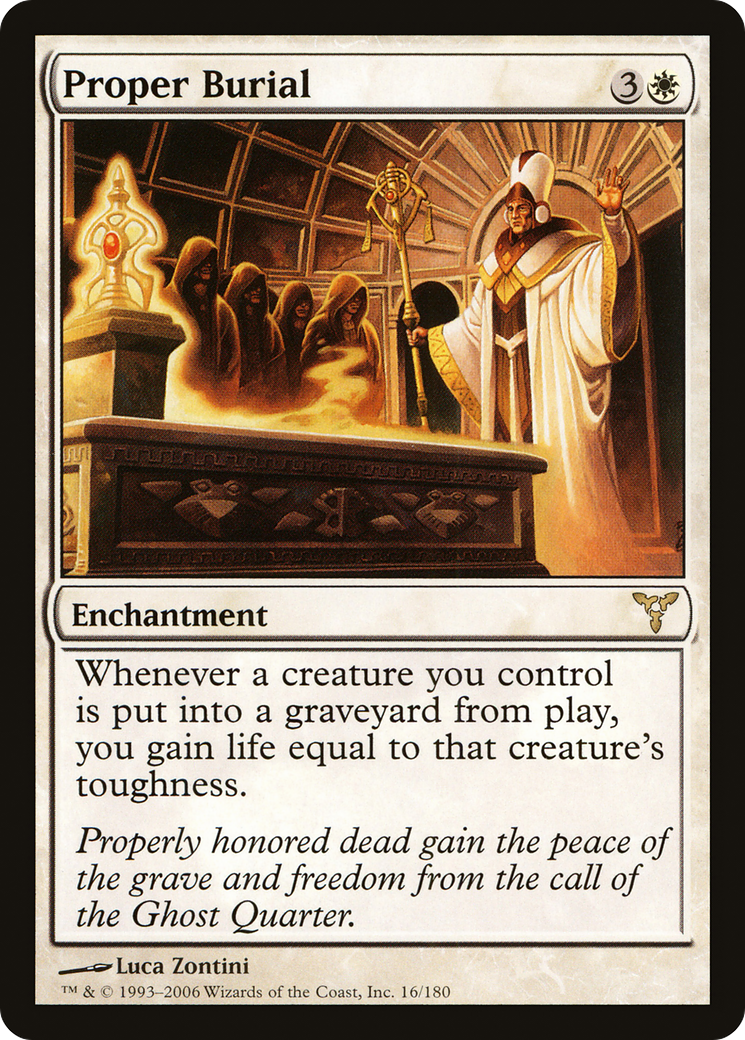 Proper Burial (DIS-016) - Dissension Foil
