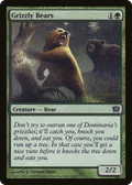 Grizzly Bears (9ED-246) - 9th Edition Foil
