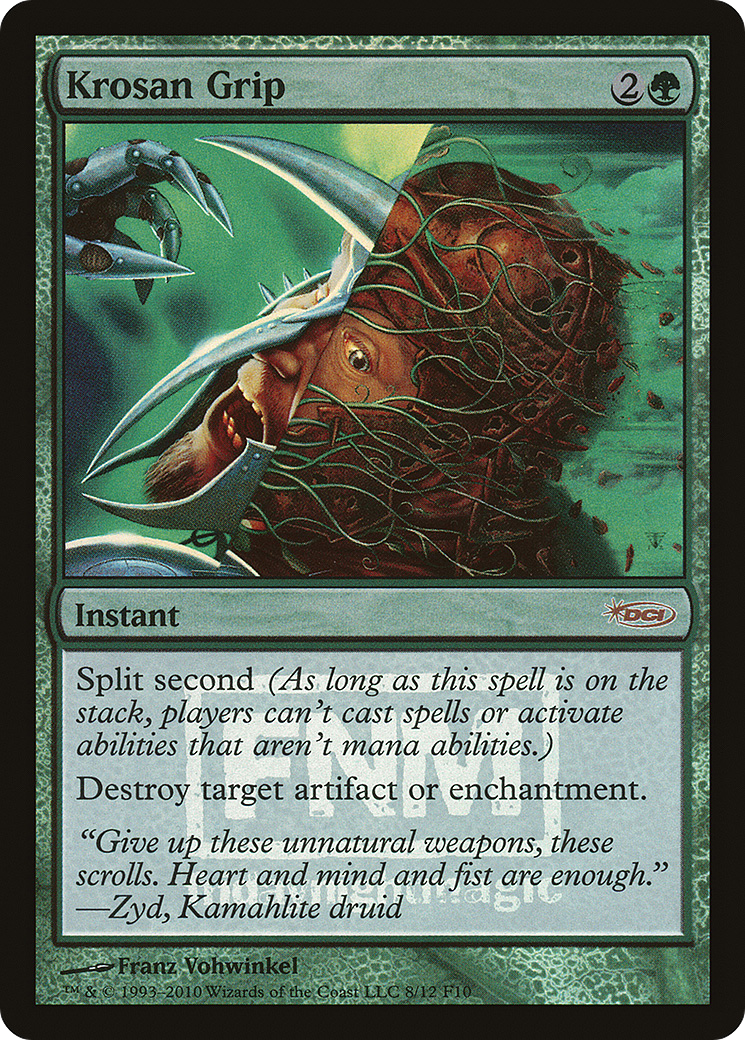 Krosan Grip (FNM-) - Friday Night Magic 2010 Foil