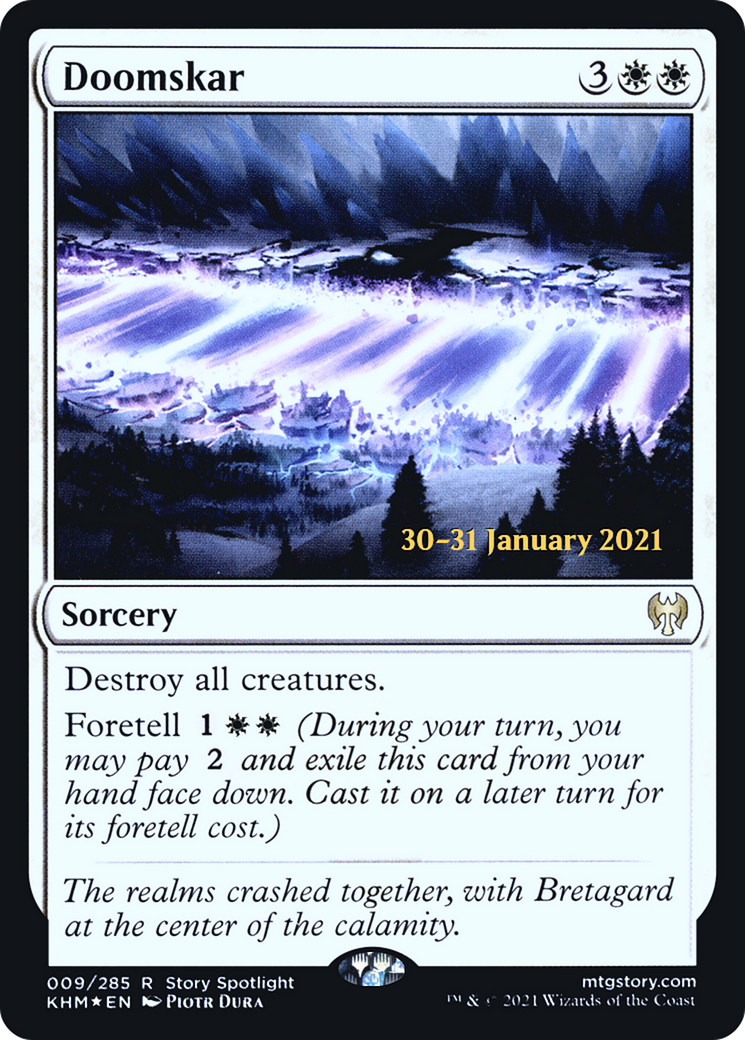 Doomskar (PRE-09S) - Kaldheim Promos Foil