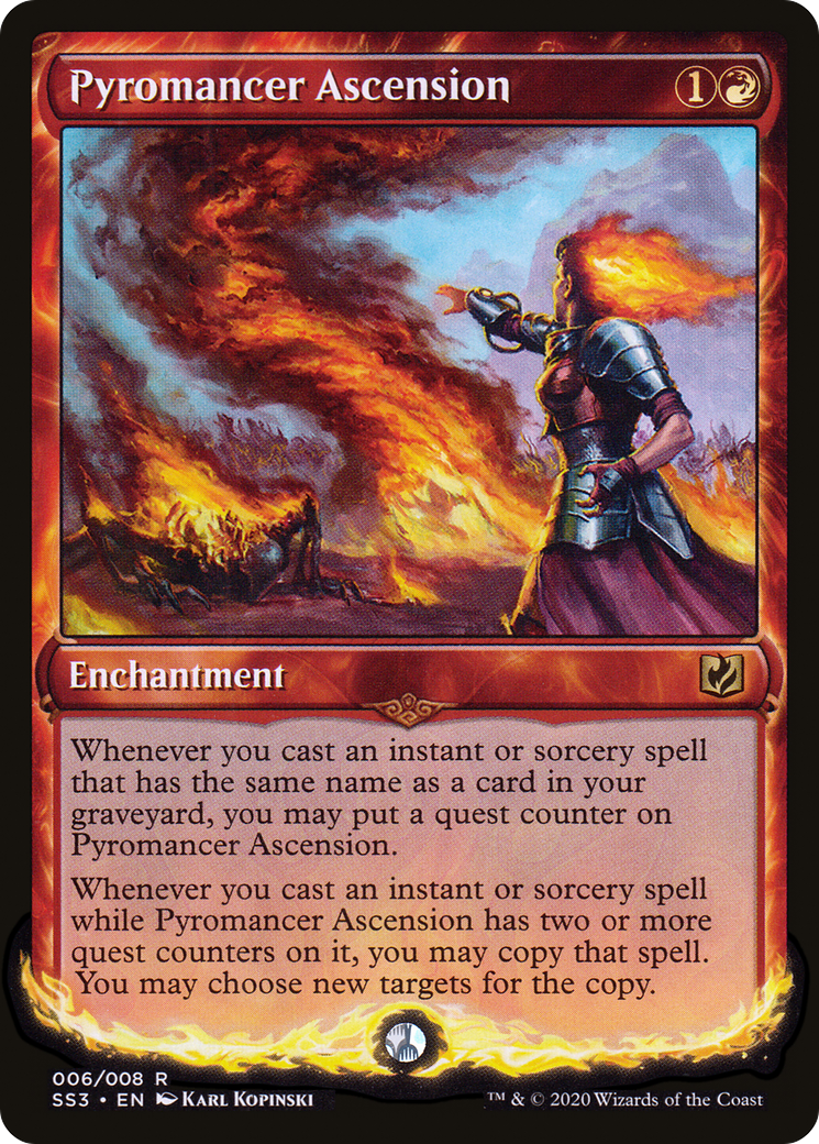 Pyromancer Ascension (SS3-006) - Signature Spellbook: Chandra Foil