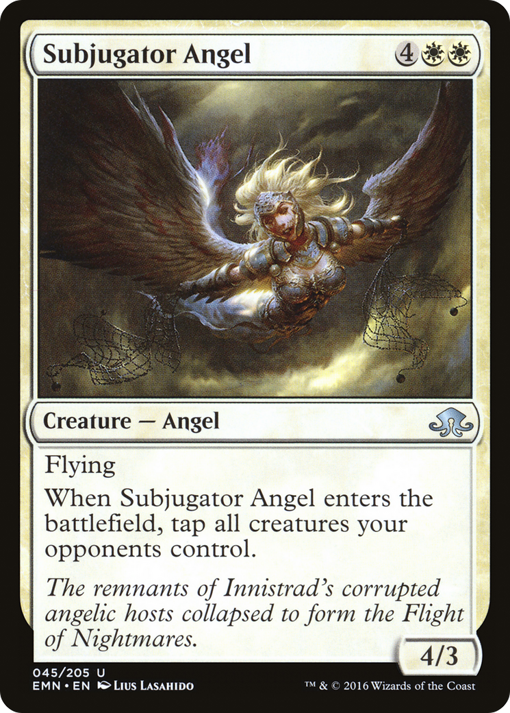 Subjugator Angel (EMN-045) - Eldritch Moon Foil