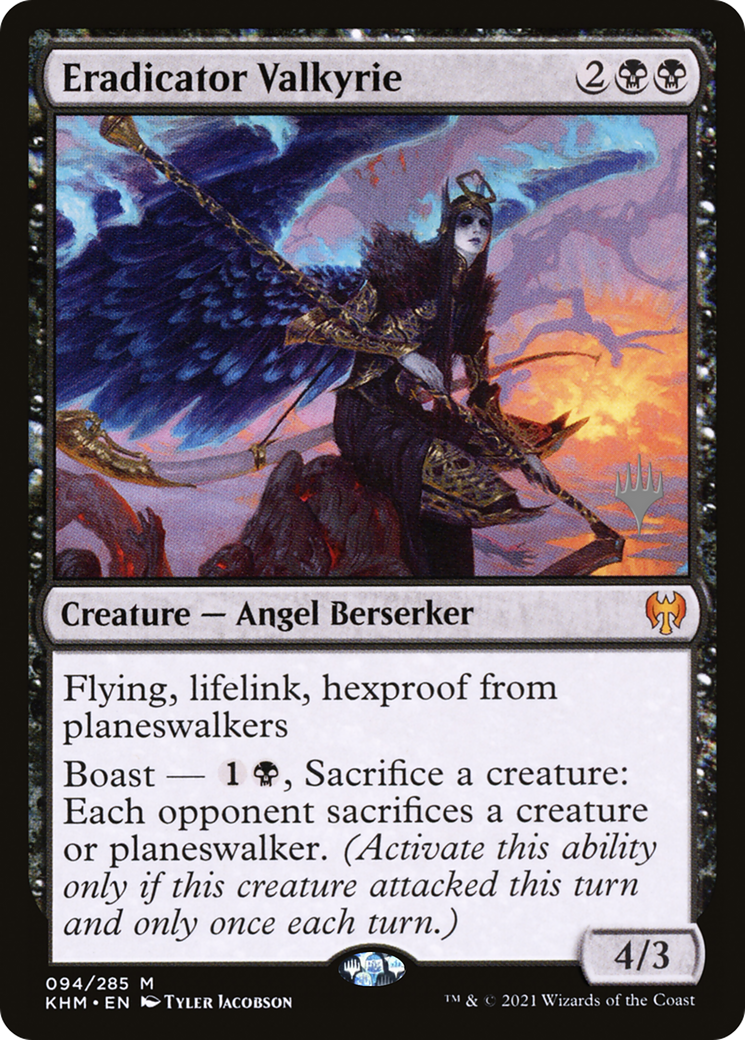 Eradicator Valkyrie (PPKHM-094) - Kaldheim Promos