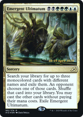 Emergent Ultimatum (PRE-185S) - Ikoria: Lair of Behemoths Promos Foil