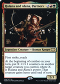 Halana and Alena, Partners (PRE-239) - Innistrad: Crimson Vow Promos Foil