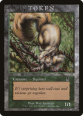 Squirrel Token (ODY) (MPRP-) - Magic Player Rewards 2002