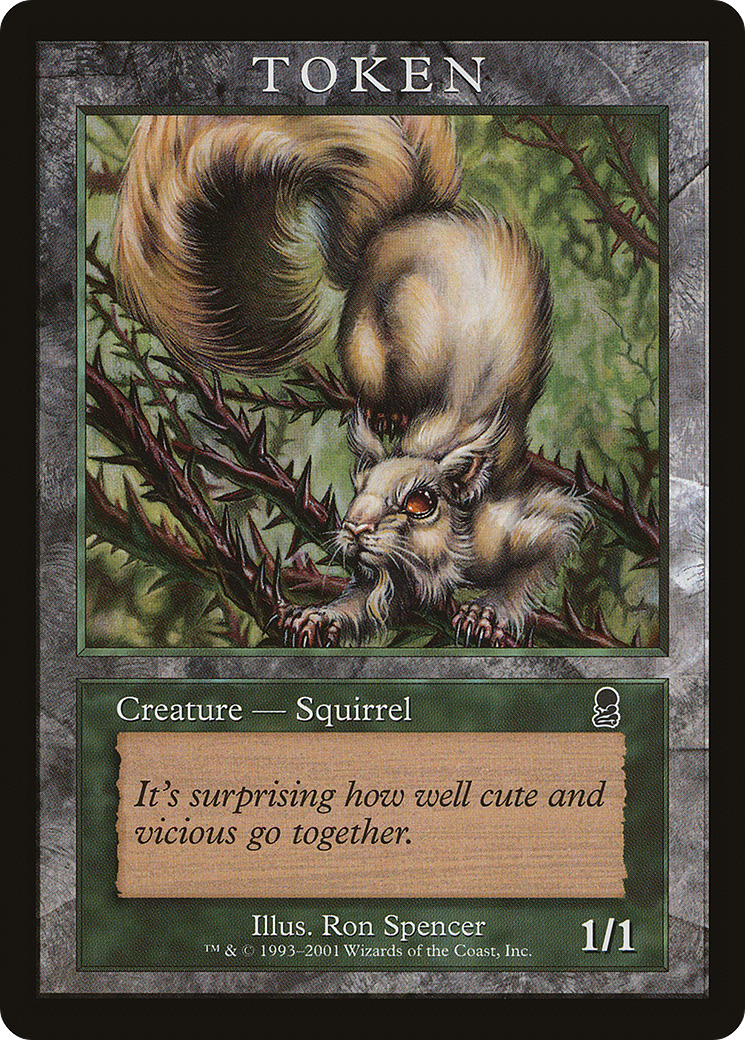 Squirrel Token (ODY) (MPRP-) - Magic Player Rewards 2002