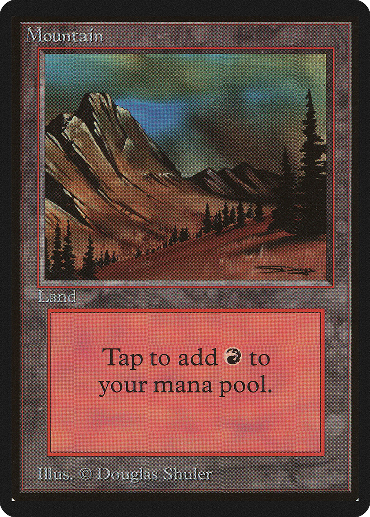 Mountain (C) (LEB-) - Limited Edition Beta