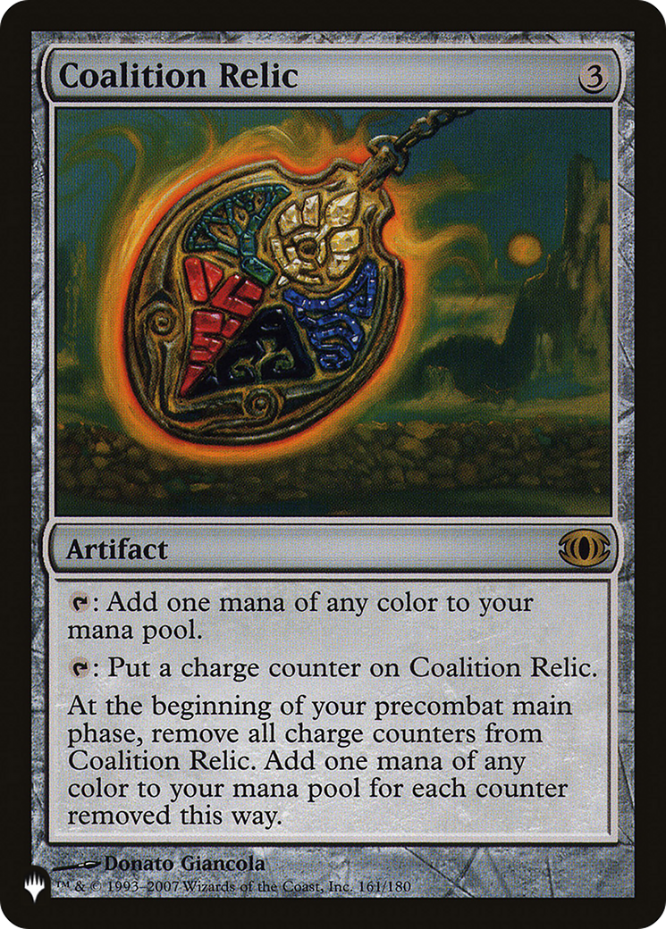 Coalition Relic (LIST-161/180) - The List