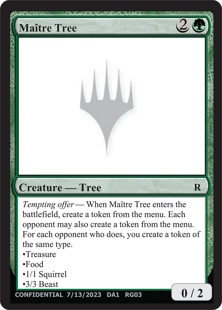 Maitre Tree (UNK-) - Unknown Event