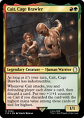 Cait, Cage Brawler (Surge Foil) (PIP-624) - Fallout Foil