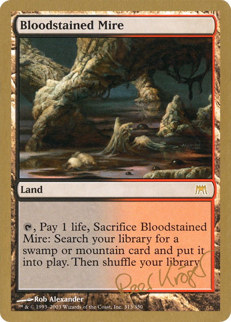 Bloodstained Mire - 2003 Peer Kroger (ONS) (WCD-) - World Championship Decks 2003