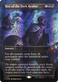 Rise of the Dark Realms (Borderless) (Mana Foil) (FDN-387) - Foundations Foil