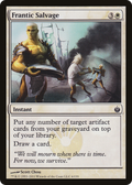 Frantic Salvage (MBS-006) - Mirrodin Besieged Foil