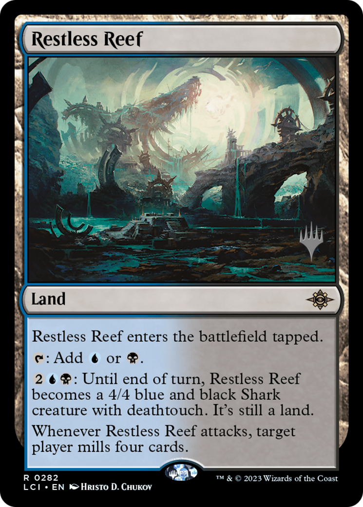 Restless Reef (PPLCI-282) - The Lost Caverns of Ixalan Promos Foil