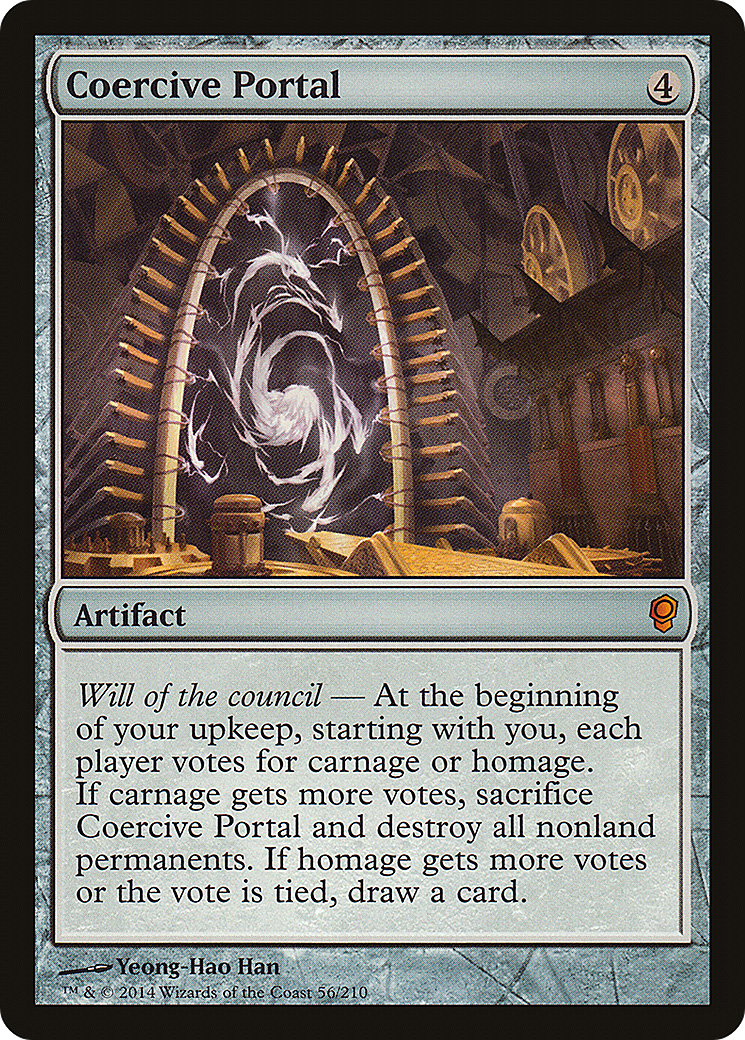 Coercive Portal (CNS-056) - Conspiracy Foil