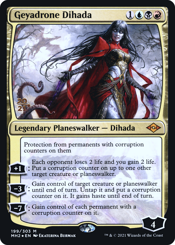 Geyadrone Dihada (PRE-199S) - Modern Horizons 2 Promos Foil