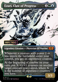 Ezuri, Claw of Progress (Serial Numbered) (MUL-168) - Multiverse Legends: (Showcase) (Borderless) Foil