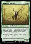 Watchful Radstag (Surge Foil) (PIP-615) - Fallout Foil