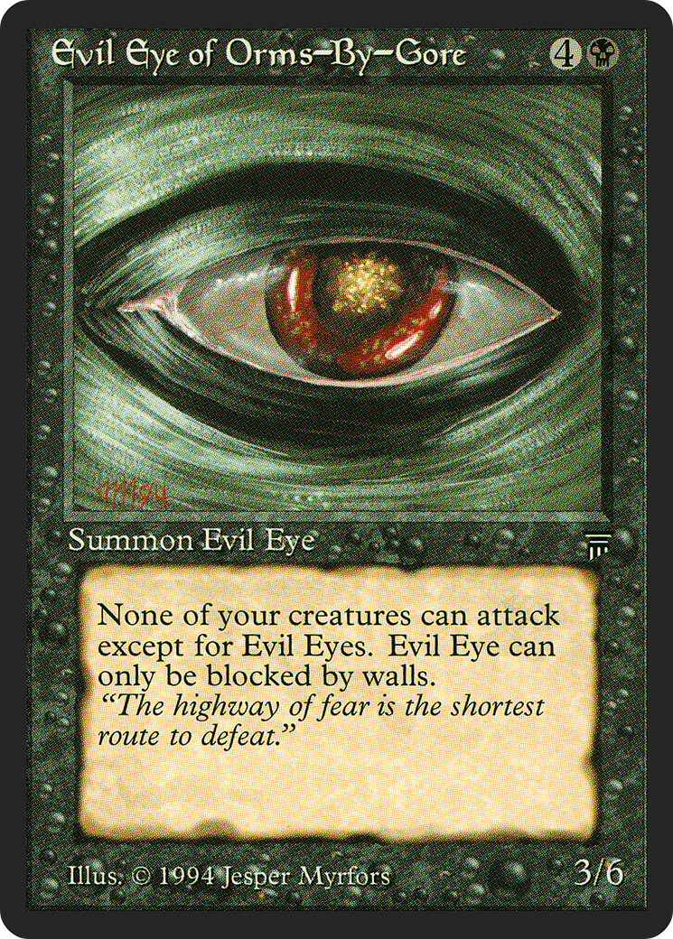 Evil Eye of Orms-By-Gore (LEG-) - Legends