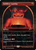 Faithless Looting (SLD-1779) - Secret Lair Drop (Borderless)