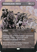 Overwhelming Forces (Textured Foil) (OTP-069) - Breaking News (Borderless) Foil
