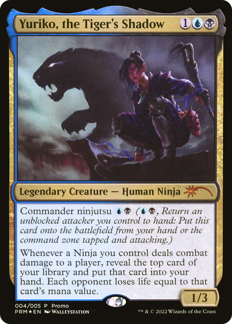 Yuriko, the Tiger's Shadow (UMP-004) - Year of the Tiger 2022 Foil