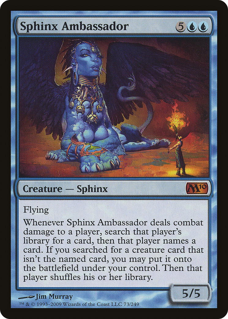 Sphinx Ambassador (M10-073) - Magic 2010