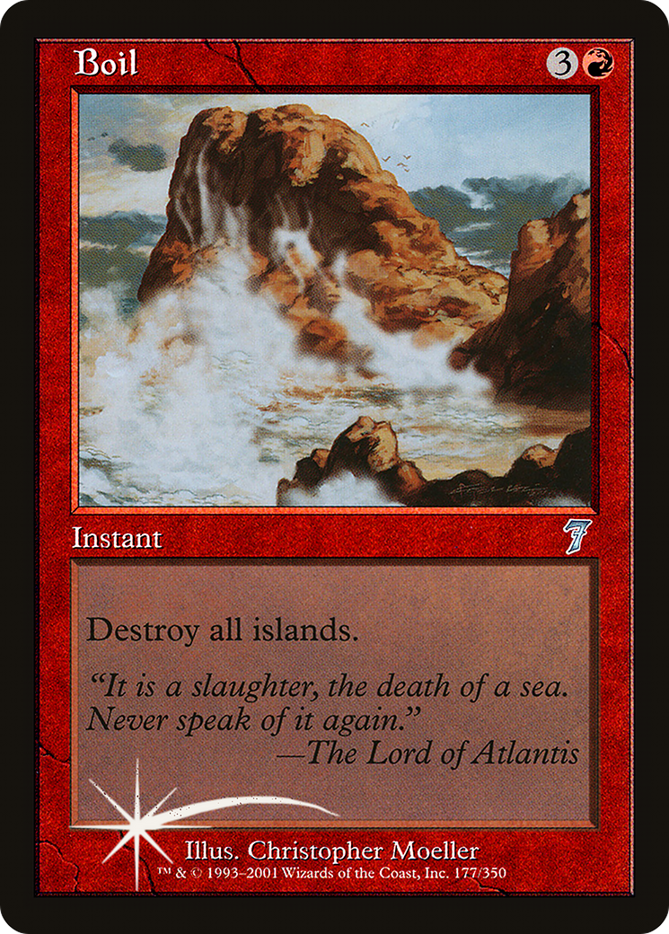 Boil (7ED-177★) - 7th Edition Foil