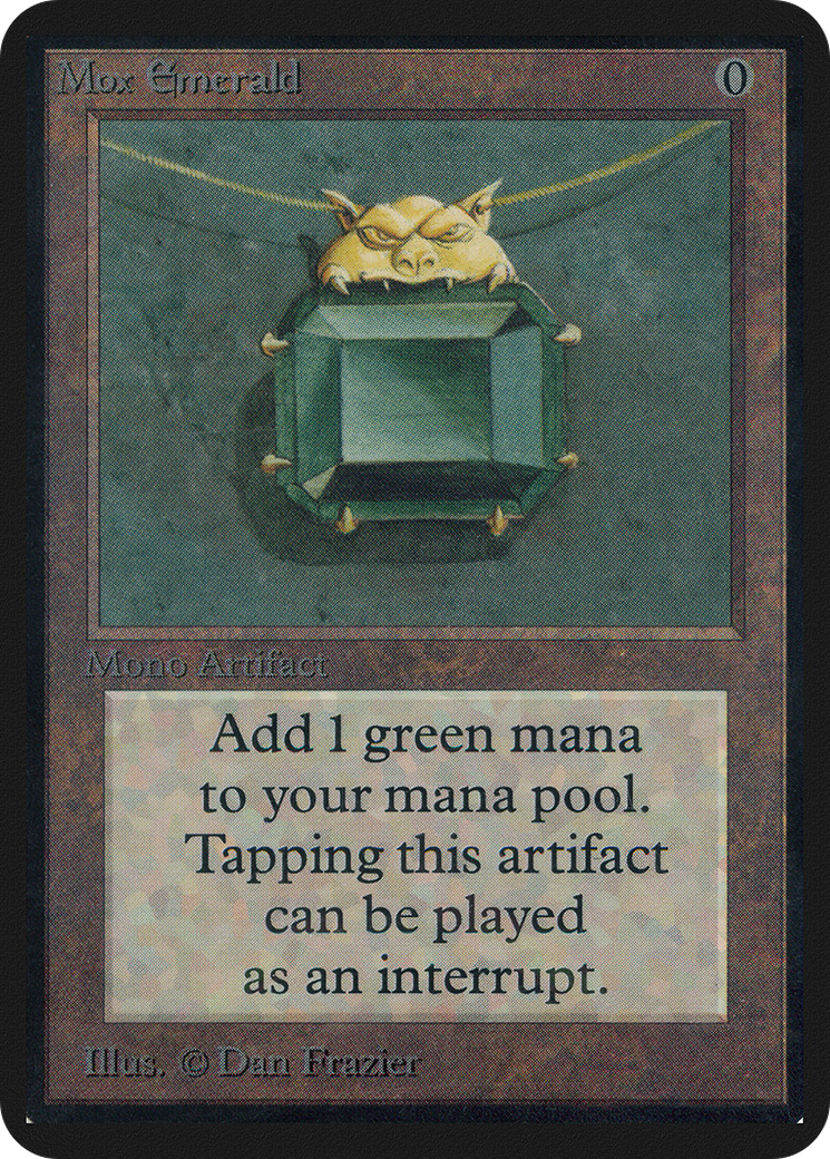 Mox Emerald (LEA-) - Limited Edition Alpha