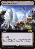 Animal Sanctuary (Extended Art) (M21-385) - Core Set 2021: (Extended Art) Foil