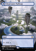 Clearwater Pathway (Borderless) (ZNR-286) - Zendikar Rising: (Showcase)