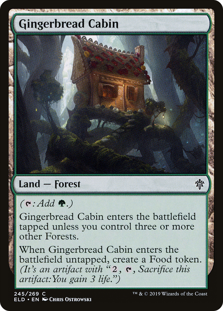 Gingerbread Cabin (ELD-245) - Throne of Eldraine