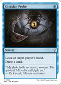 Gitaxian Probe (White Border) (MB2-028) - Mystery Booster 2