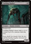 Cackling Slasher (DSK-085) - Duskmourn: House of Horror Foil