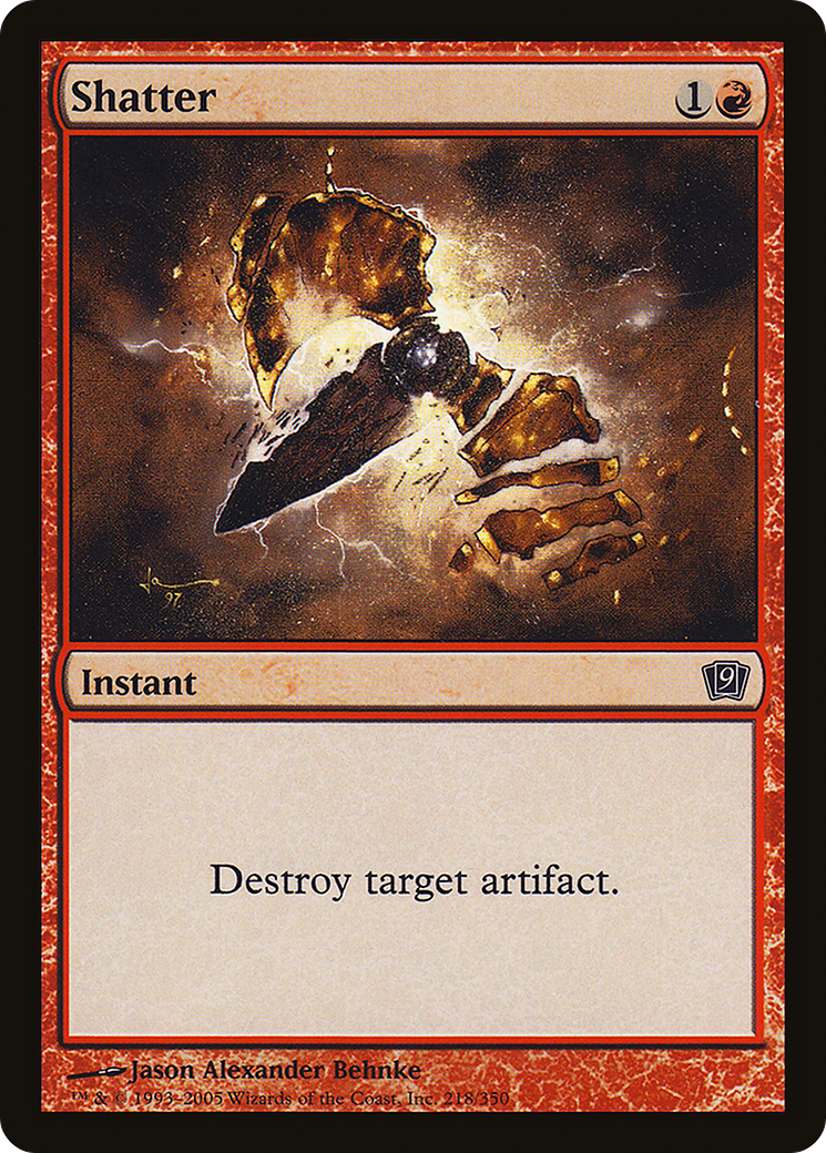Shatter (9ED-) - 9th Edition Foil