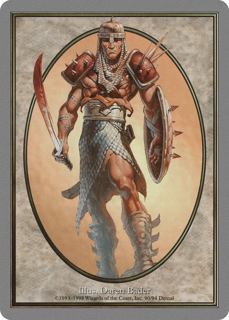 Soldier Token (UGL-090) - Unglued Tokens