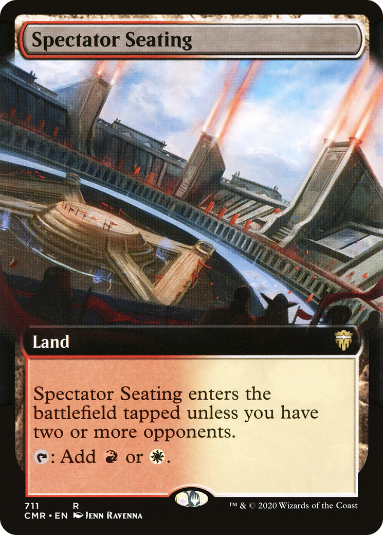 Spectator Seating (Extended Art) (CMR-711) - Commander Legends: (Extended Art)