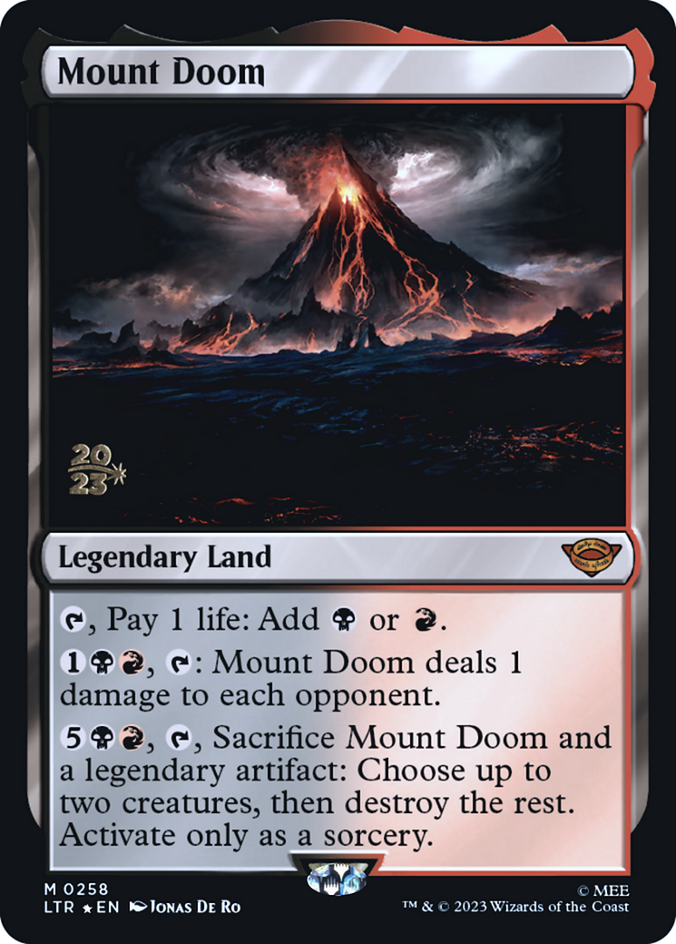 Mount Doom (PRE-258) - Tales of Middle-earth Promos Foil
