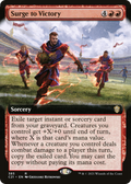 Surge to Victory (Extended Art) (C21-385) - Commander 2021: (Extended Art)