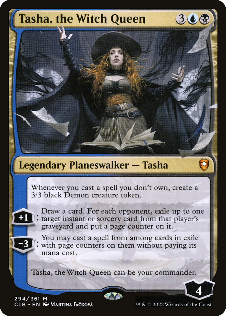 Tasha, the Witch Queen (CLB-294) - Commander Legends: Battle for Baldur's Gate Foil