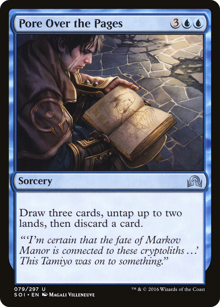 Pore Over the Pages (SOI-079) - Shadows over Innistrad