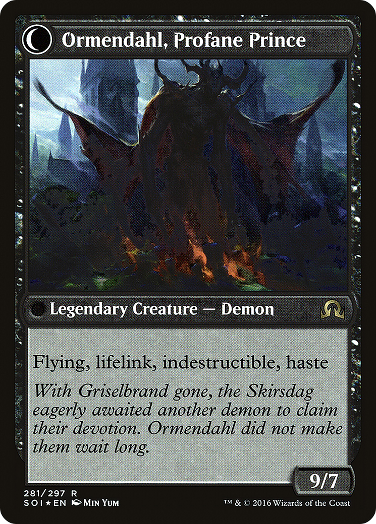 Westvale Abbey (PRE-281S) - Shadows over Innistrad Promos: (Double Faced Transform) Foil