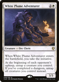 White Plume Adventurer (CLB-049) - Commander Legends: Battle for Baldur's Gate