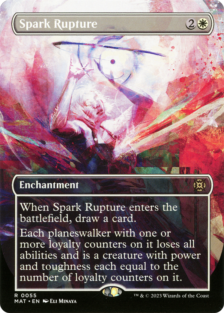 Spark Rupture (Borderless) (MAT-055) - March of the Machine: The Aftermath: (Showcase)